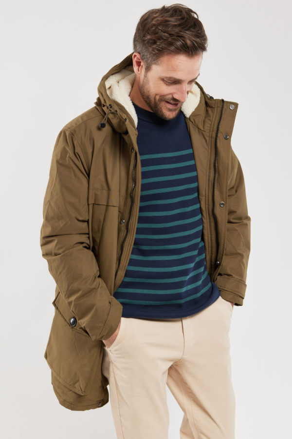 ARMOR-LUX Parka Héritage Homme Khaki H21 2XL