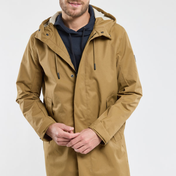 BERMUDES Parka longue imperméable HONDURAS Homme TABAC XXXL