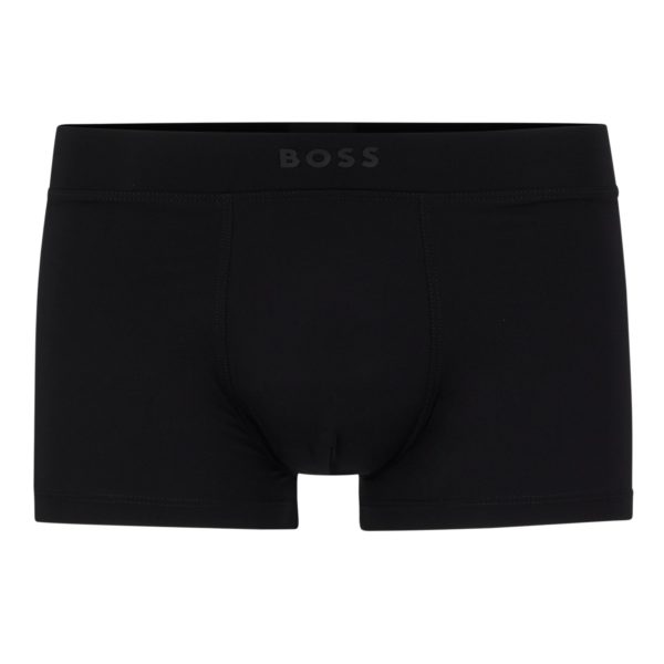 Boxer court en microfibre avec taille à logo en silicone – Hugo Boss