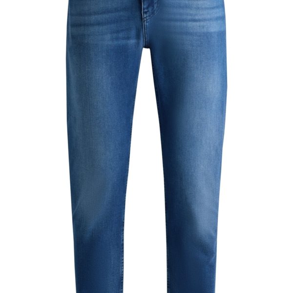Hugo Boss Maine Jean Regular en doux denim bleu