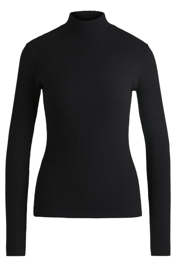 Hugo Boss T-shirt Slim en coton stretch à logo imprimé