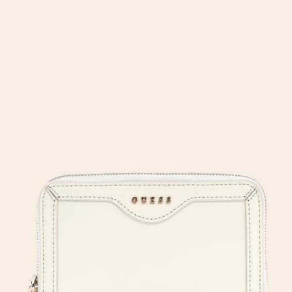 Portefeuille Isa Cuir Véritable - Guess