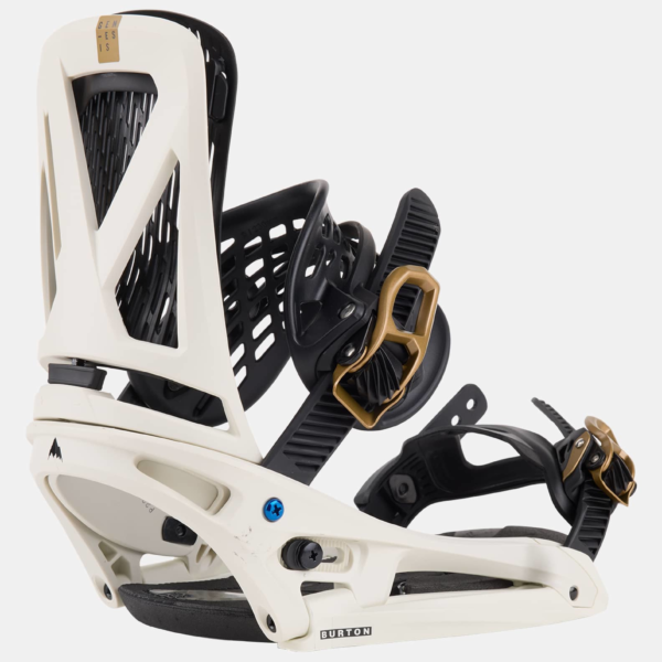 Burton - Fixations pour snowboard Genesis EST® homme, White / Gold, L