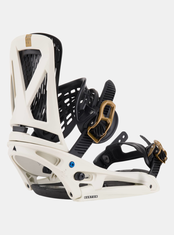 Burton - Fixations pour snowboard Genesis EST® homme, White / Gold, L