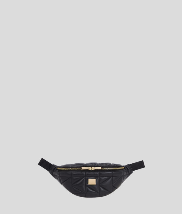 Karl Lagerfeld, Sac Banane K/kuilt, Femme, Noir, Taille: X00 Karl Lagerfeld