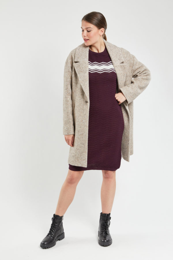 ARMOR-LUX Manteau long boutonné Femme Nature L - 42
