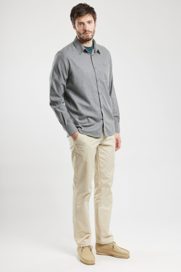 ARMOR-LUX Chino coupe droite - coton Homme Sandstone 5XL - 52