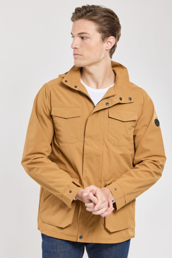 BERMUDES Parka saharienne HAMBOUR Homme CARAMEL XXXL