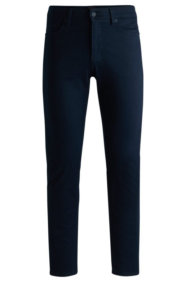 Hugo Boss Delaware Pantalon Slim en satin brossé