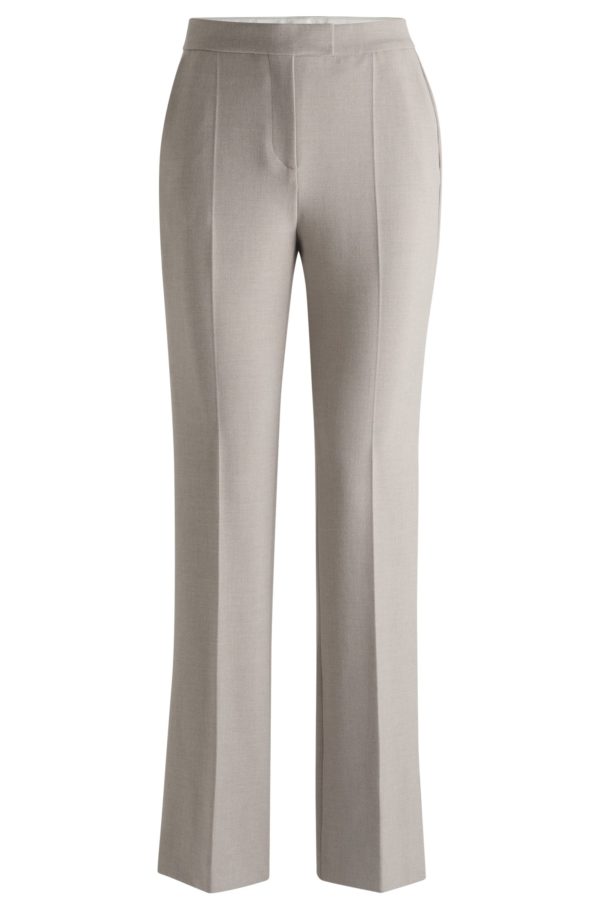 Hugo Boss Pantalon évasé taille haute