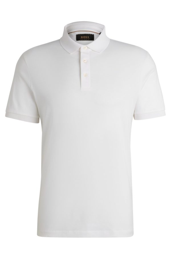 Hugo Boss Polo Regular en coton italien mercerisé
