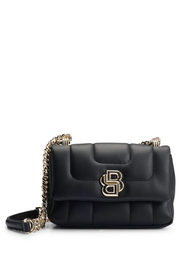 Hugo Boss Sac à bandoulière matelassé avec finition à monogramme Double B