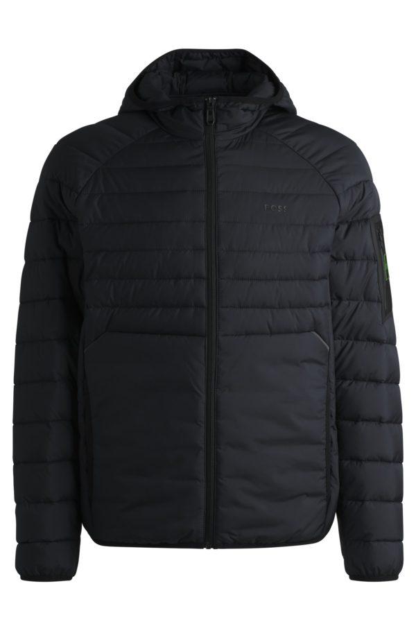 Hugo Boss Veste matelassée déperlante avec détails réfléchissants et décoratifs