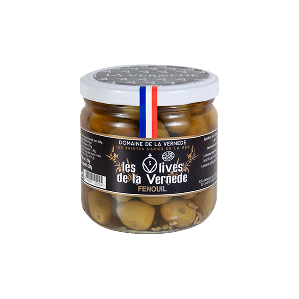 La Vernède - Pot d'Olives Aglandau Fenouil 200g