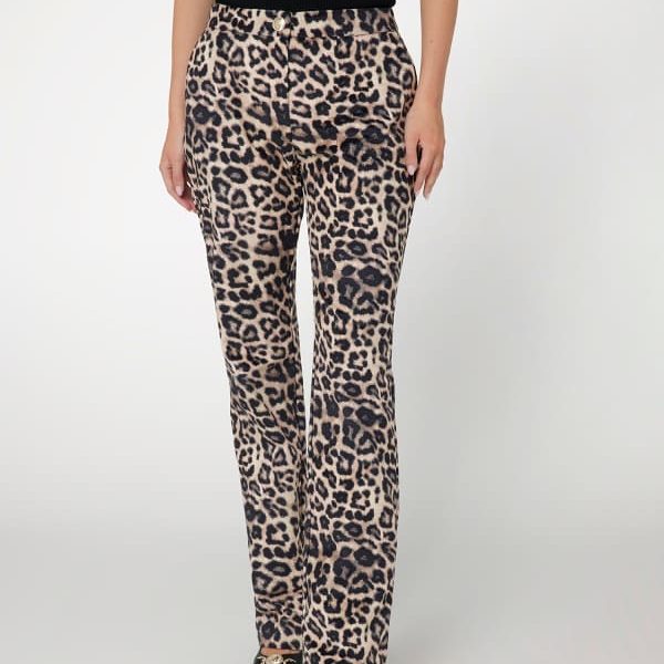 Pantalon Velours Animalier Marciano - Guess