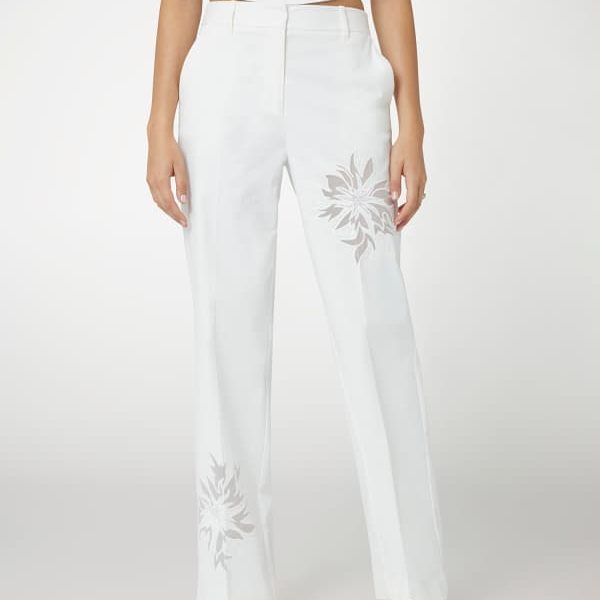 Pantalon Broderie Florale Marciano - Guess