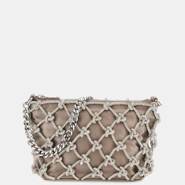 Mini Sac D'épaule Zalina Strass - Guess