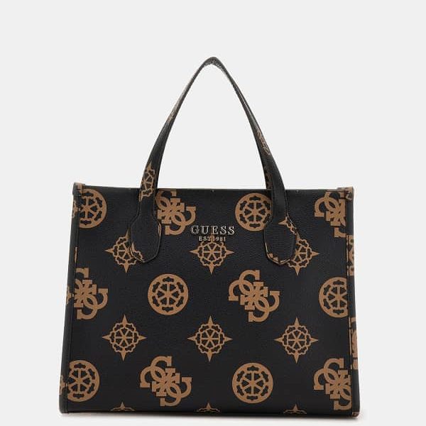 Sac À Main Silvana Logo 4G Pivoine - Guess