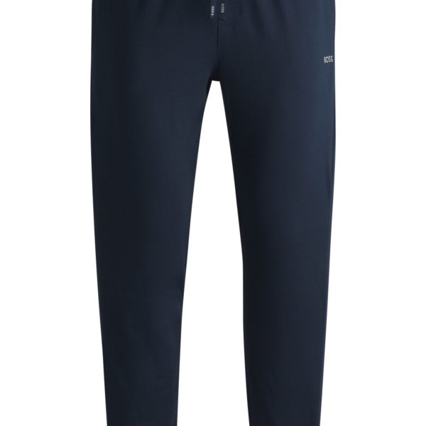 Bas de survêtement en coton stretch à logo brodé – Hugo Boss