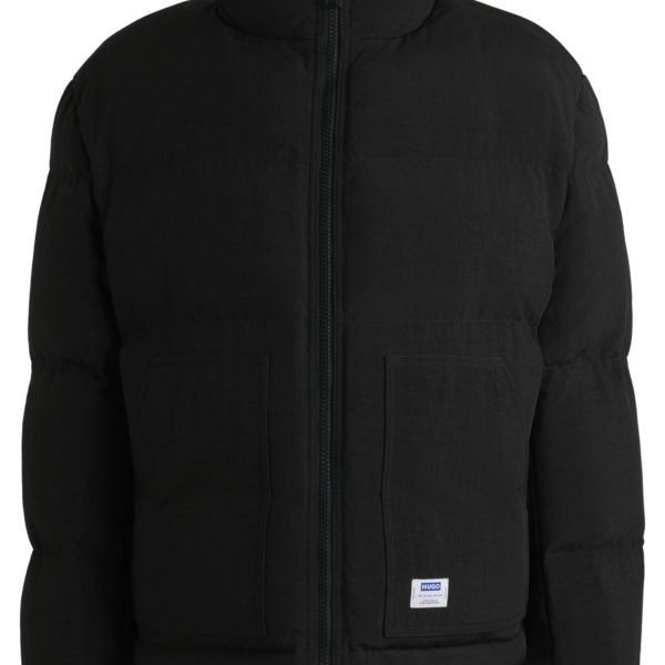Doudoune Regular déperlante avec étiquette logotée – Hugo Boss