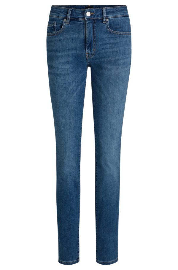 Hugo Boss Jean Slim en denim red-cast très stretch