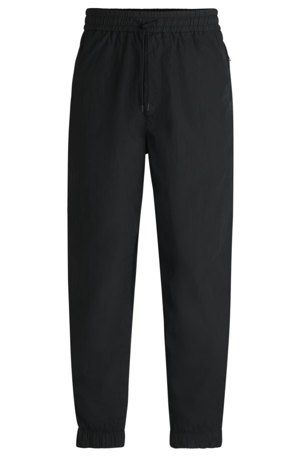 Hugo Boss Pantalon Relaxed en tissu léger déperlant