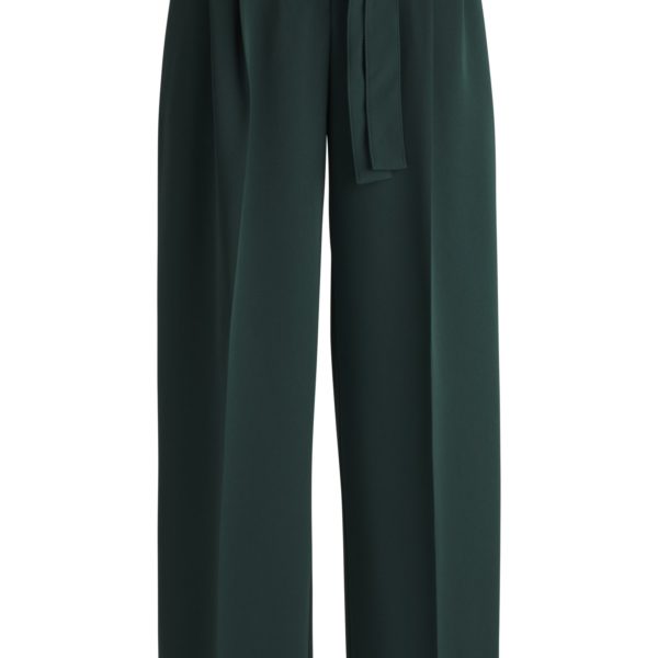 Pantalon coupe décontractée en crêpe japonais infroissable – Hugo Boss