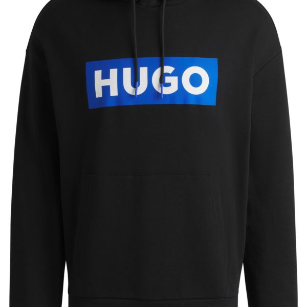 Sweat à capuche Regular en molleton avec logo imprimé – Hugo Boss