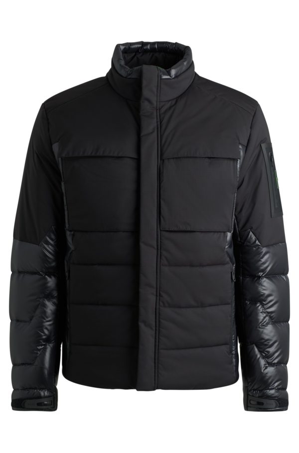 Hugo Boss Veste en mélange de matières garnie de duvet