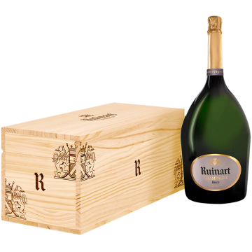 Champagne Ruinart - Brut - Jéroboam - Caisse Bois