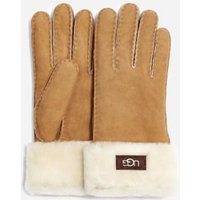 UGG Sheepskin Turn Cuff Gant in Brown, Taille L, Autre