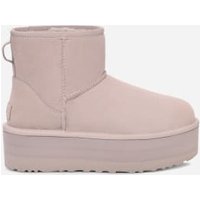 Botte UGG Classic Mini à plateforme pour femme | UGG UE in Pale Smoke, Taille 43, Daim