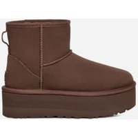 Botte UGG Classic Mini à plateforme pour femme | UGG UE in Brown, Taille 43, Daim