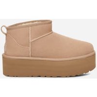 Botte UGG Classic Ultra Mini à plateforme pour femme | UGG UE in Beige, Taille 43, Daim