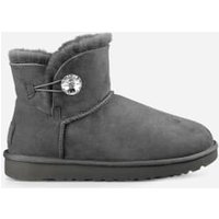 UGG Botte Bailey Button pour Femme in Grey, Taille 42, Shearling