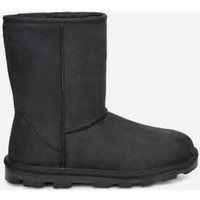 Botte UGG Essential Short Leather pour femme | UGG UE in Black, Taille 42, Cuir