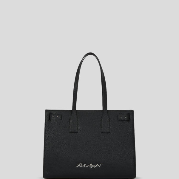 Karl Lagerfeld, Sac Cabas K/pebble, Femme, Noir, Taille: X00 Karl Lagerfeld