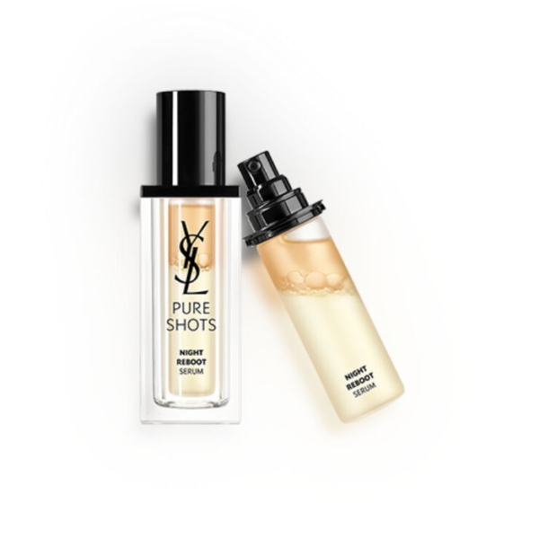 Pure Shots Sérum Night Reboot – 30 ml – Pour Femme – Yves Saint Laurent