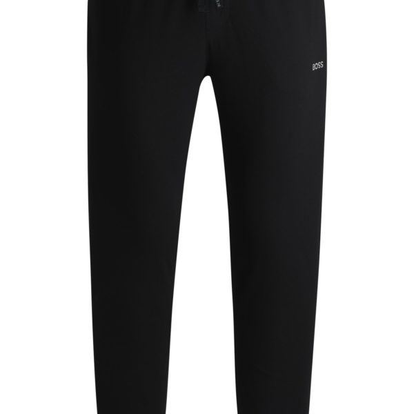 Bas de survêtement en coton stretch à logo brodé – Hugo Boss