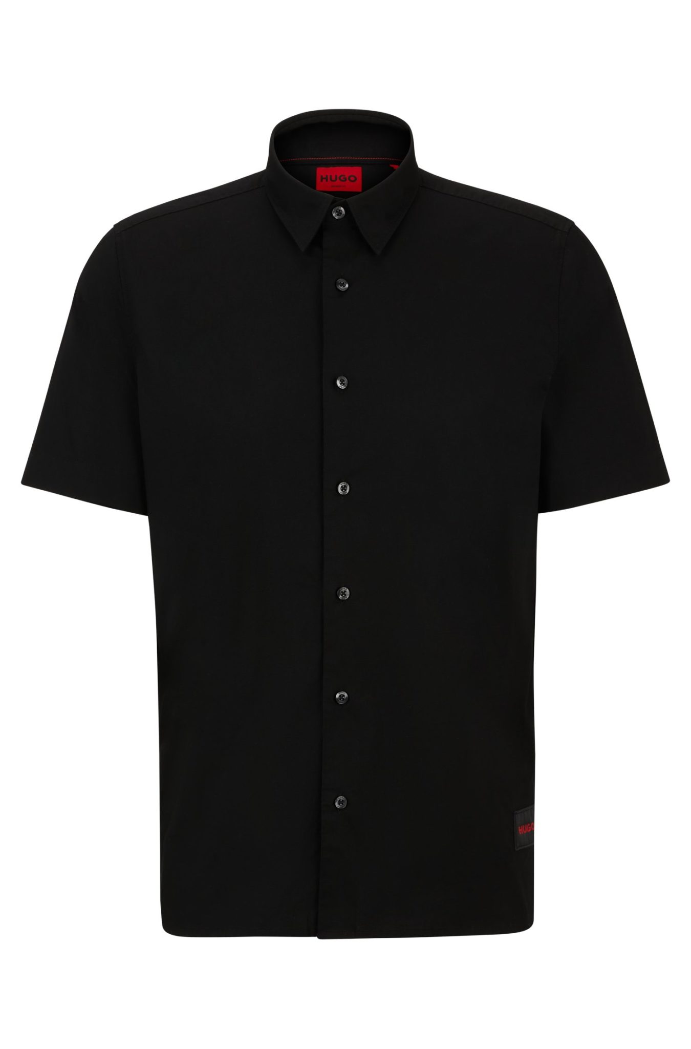 Hugo Boss Chemise Relaxed en toile de coton stretch