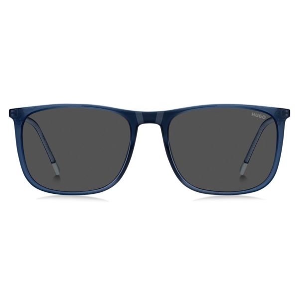 Lunettes de soleil bleues avec logos – Hugo Boss