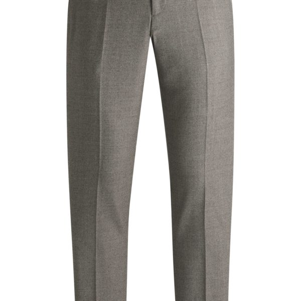Hugo Boss Pantalon Slim en laine stretch à micro motif