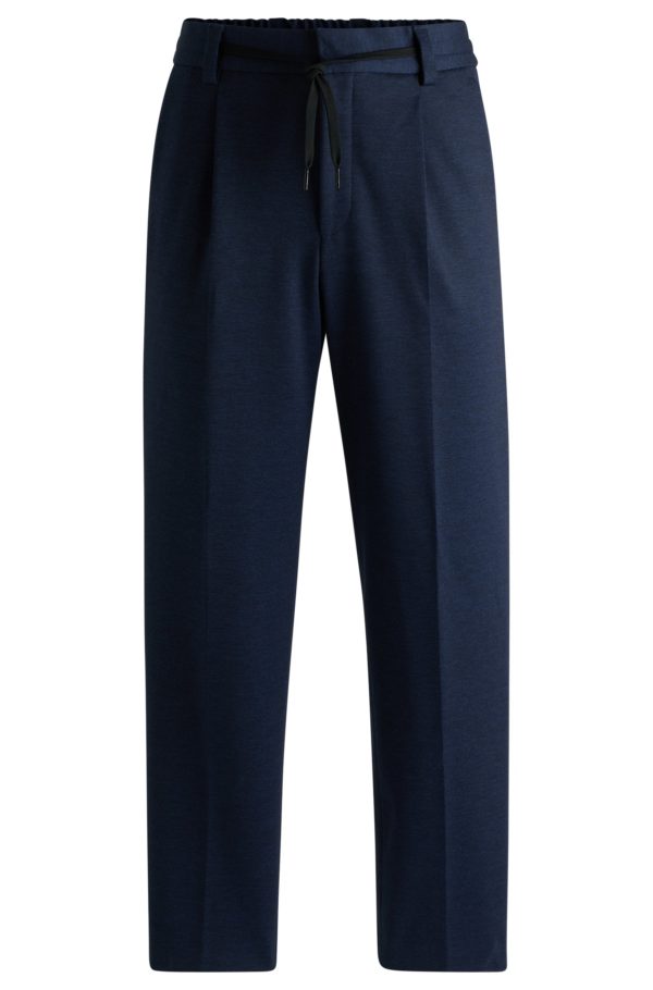Hugo Boss Pantalon Slim en twill chiné très souple
