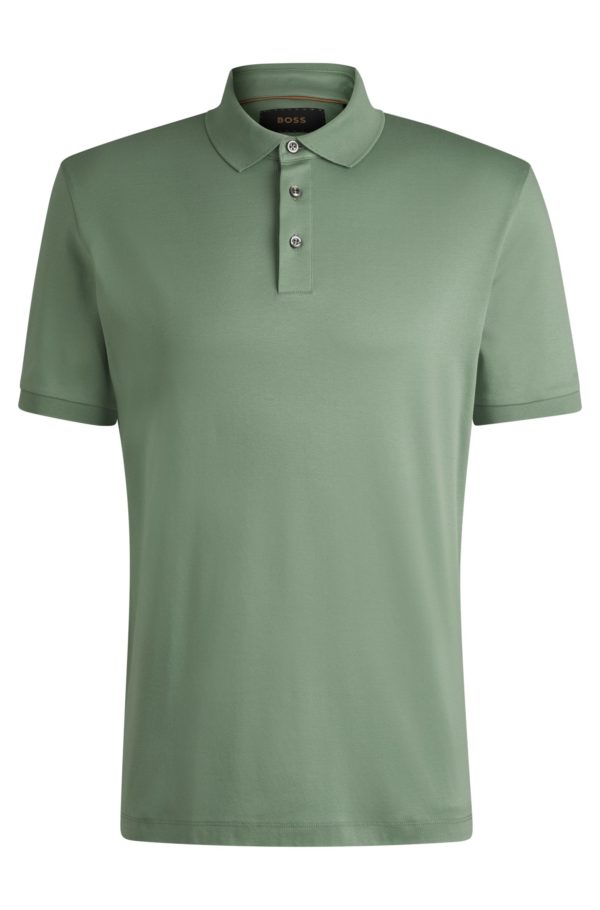 Hugo Boss Polo Regular en coton italien mercerisé