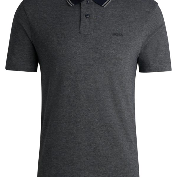 Hugo Boss Polo Relaxed en piqué de coton Oxford
