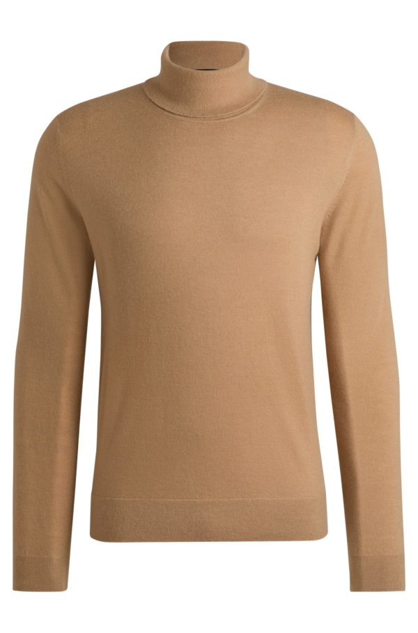 Hugo Boss Pull à col roulé en cachemire