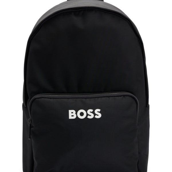 Hugo Boss Sac à dos avec bandoulière ajustable et logo contrastant