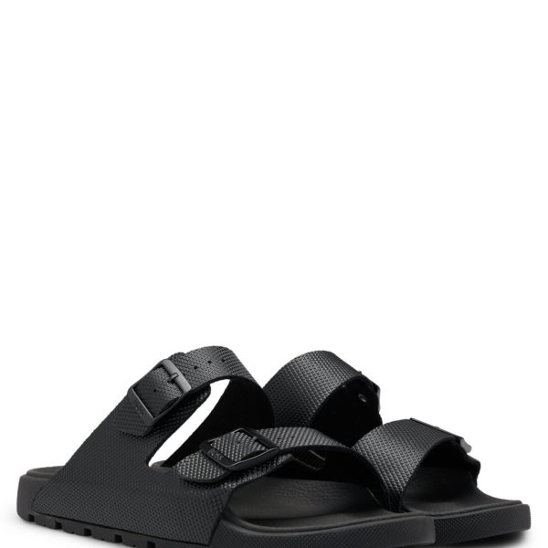 Hugo Boss Sandales unisexes à double bride avec tige structurée