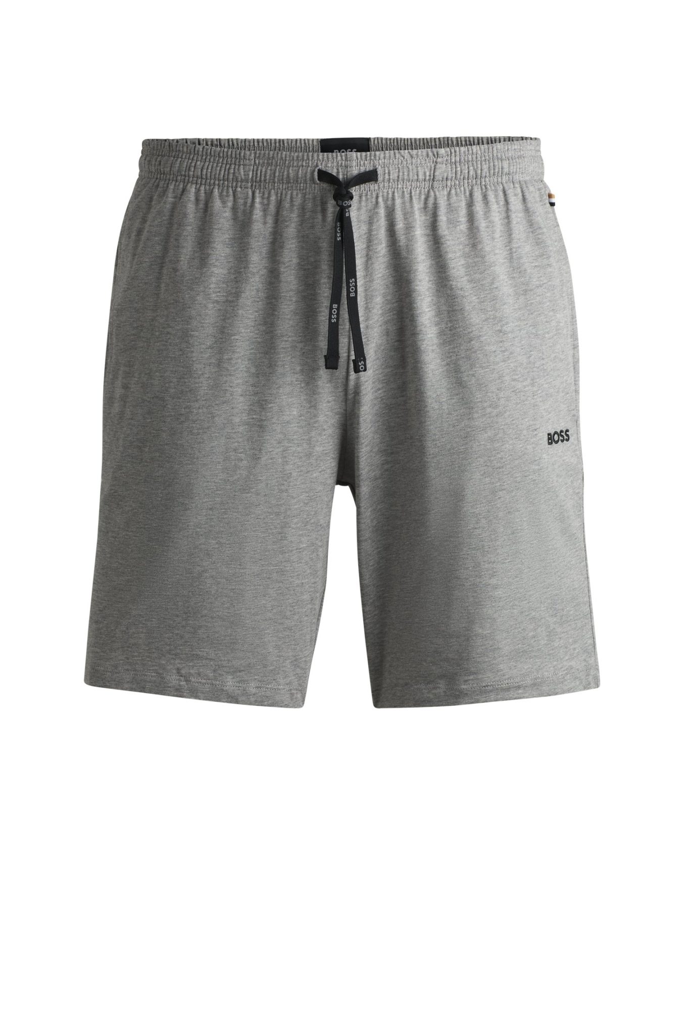 Hugo Boss Short en coton stretch à logo brodé
