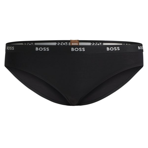 Hugo Boss Slip en jersey stretch avec taille logotée